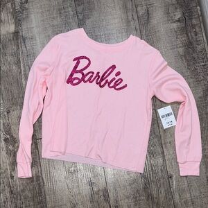 Barbie Light Pink Long Sleeve Tee